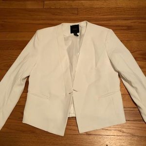 White blazer from forever 21